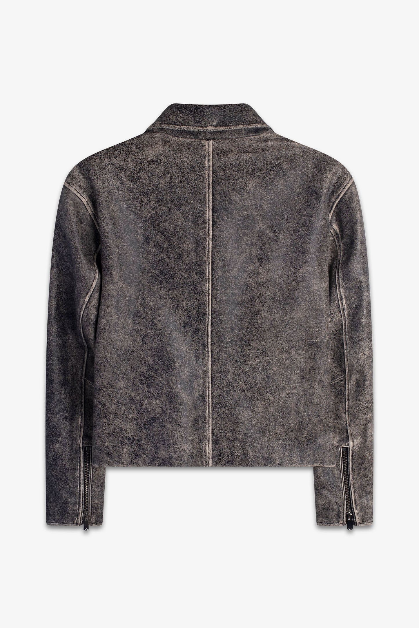 DISTRESSED BLOUSON JACKET