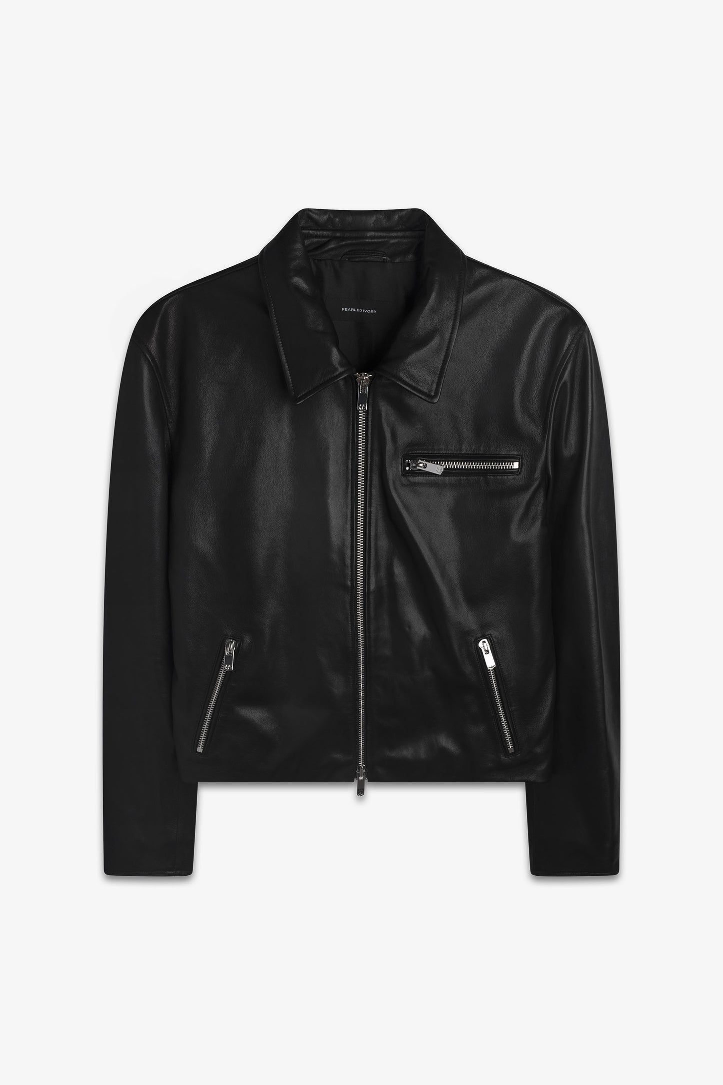 LEATHER BLOUSON JACKET - SMOOTH